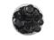 CK074 Cekiny okrągłe nieprzeźroczyste czarne 6m