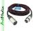 kabel mikrofonowy XLR CANON gniazdo - XLR wtyk 3m