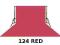 Tło kartonowe 1,35 x 11m na tulei / 124 RED