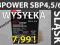 BPower AGM SBP 6V 4,5Ah UPS WYSYŁKA 7,99 ! ŚLĄSK !