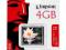 Karta pamięci CF compact flash 4gb Kingston cf/4gb