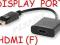 Adapter Display DisplayPort M-HDMI F Macbook CL-55