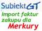 Merkury import faktur do Subiekt GT EPP Sfera