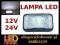 Lampa diodowa LED OBRYSÓWKA 12V 24V TIR BUS kabina