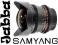 Samyang 8mm T3.8 VDSLR Sony CSII FOLLOW-FOCUS WAWA