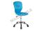 Biurowy fotel młodzieżowy Q-037 niebieski SIGNAL