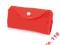 Plecak worek czerwony składany z uchwytem 4747