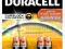 4 x duracell LR03/MN2400 Alkaliczne AAA Bateria