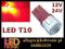 Żarówka LED T10 W5W 6 SMD 5730 10-30V stop pozycja