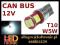 CAN BUS LED T10 12V canbus W5W migacz postojówka