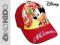 DISNEY Czapka z daszkiem MINNIE ORYG. *54* czerw.