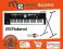 ROLAND BK 5 KEYBOARD + STATYW KEYBOARDOWY STAND4me