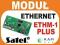 MODUŁ ETHERNET ETHM-1 PLUS SATEL INTEGRA VERSA TCP