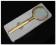 Rosyjska klasyczna złota lupa ręczna 70mm 1185