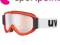 Gogle narciarskie Uvex Fx Pro Neon Orange/White