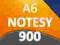 NOTESY A6 900 szt. + PROJEKT -offset- bloczki