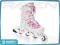 Nowe Rolki Raven Laguna White/Pink 34-37 (22-24,5)