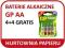 Baterie alkaiczne GP paluszki AA 4+4 GRATIS LR6