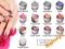 ŻEL UV 15g CLEAR PINK FRENCH PINK WHITE COVER k14
