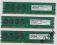 3x1 GB DDR3 APACER 1GBUNBPC3-10600CL3