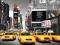 Nowy Jork Times Square Taxi Day plakat