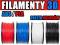 Filament DRUT ABS 1KG 3.0mm Drukarka 3D KOLORY #FV