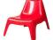 IKEA PS VAGO Fotel czerwony Seria 01