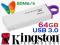 NOWOSC'14 ! 64GB KINGSTON PENDRIVE DTI G4 USB 3.0!