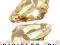 Swarovski baroque pendants golden shadow 22mm 1szt