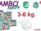 EKOLOGICZNE Pieluszki Bambo Nature 3-6 kg 30szt