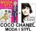 Coco Chanel + Moda i styl Poradnik -MODNE ODZIEŻ