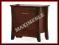 Szafka nocna VERSO cherry ant drewno + MDF SIGNAL