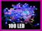 DO41 LAMPKI CHOINKOWE 100 LED kolorowe 10M Kabe