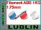 Filament ABS drukarki 3d 1kg 1,75mm wysoka jakość!