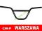 Kierownica rowerowa Promax BMX stal 660 mm czarna