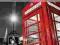 Londyn Czerwona Budka Telefoniczna na Trafalgar Sq