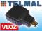 Adapter mikro micro wtyk HDMI 1.4 VEOZ VE-2315