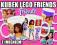 KUBEK LEGO FRIENDS Z IMIENIEM PREZENT DLA DZIECKA!