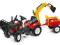 FALK 2051CN traktor z przyczepą i ładowaczem