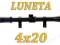 LUNETA 4x20 z montażem na szynę 11mm WIATRÓWKA