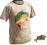 Koszulka T-shirt Dragon okoń kolor sand M L XL XXL