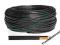 Przewód telefoniczny 4C pł czarny