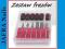 ZESTAW 6szt FREZÓW** FREZ do manicure + KAPTURKI