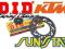 NAPĘD ŁAŃCUCH + ZĘBATKI DID KTM SX - F 250 06-12