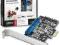 AXAGO PCES-S1 kontroler PCI-Ex 2x SATA III + PATA