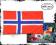 FLAGA Flagi NORWEGIA NORWEGII Norweska 90*150