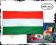 FLAGA Flagi WĘGRY WĘGIER Węgierska 90*150