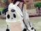 PLECAK PLECAKI+TOREBKA PANDA Gratis Zestaw