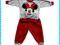 DRES DRESIK MYSZKA MINNIE 86 CZERWONY 3D DISNEY