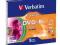 Verbatim DVD-R Lightscribe Colour slim 5szt kolor